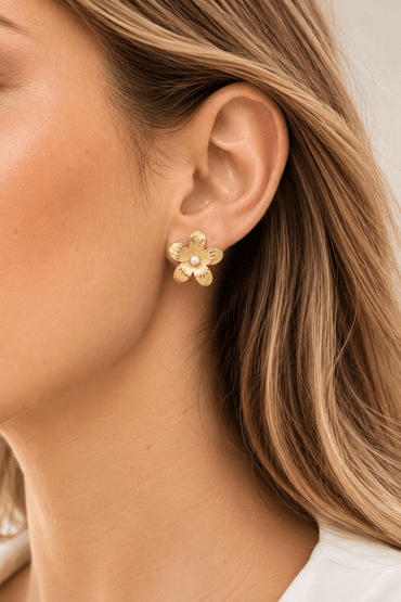 Orecchini Pearl Blossom