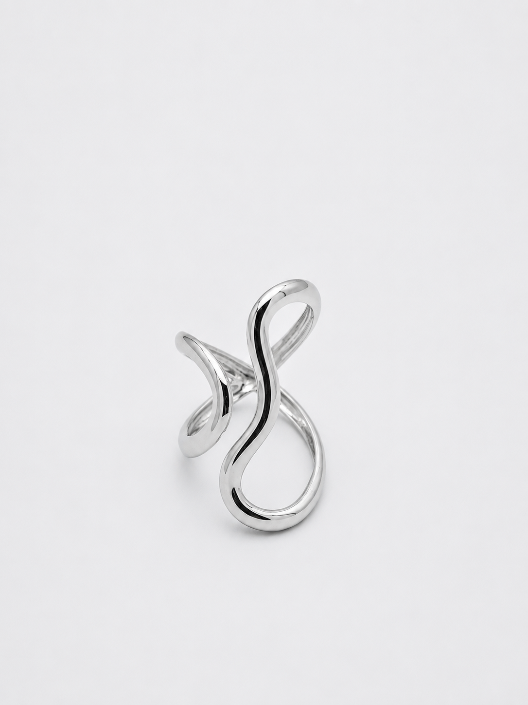 Anello Sway in Acciaio