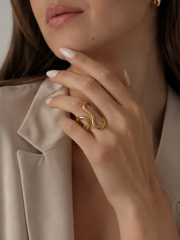 Anello Sway Dorato