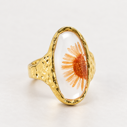 Anello Amber Daisy