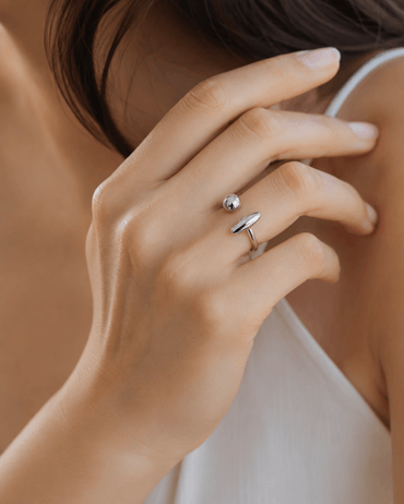 Anello Chiodo Argentato