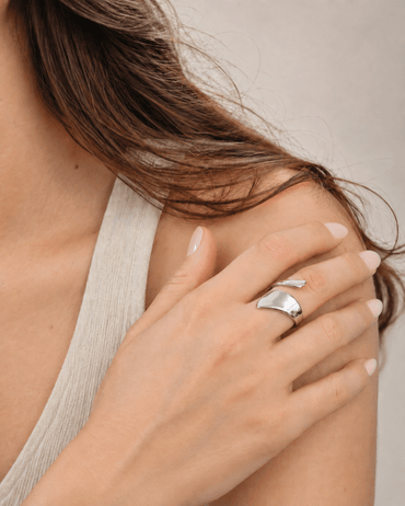 Anello Fascia Argento