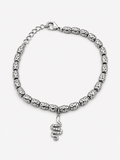 Bracciale Pepita Snake Argentato