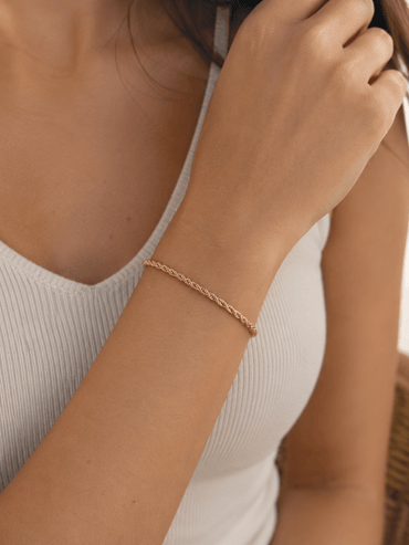 Bracciale Torchon Dorato