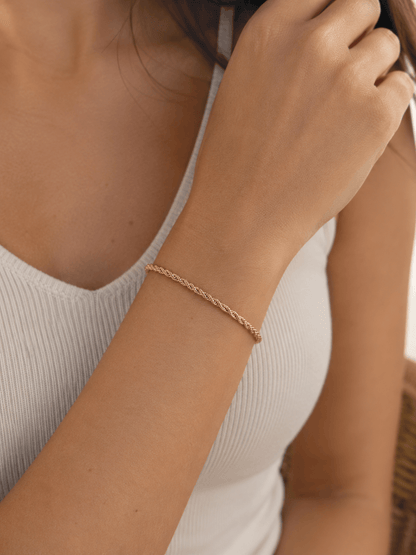 Bracciale Torchon Dorato