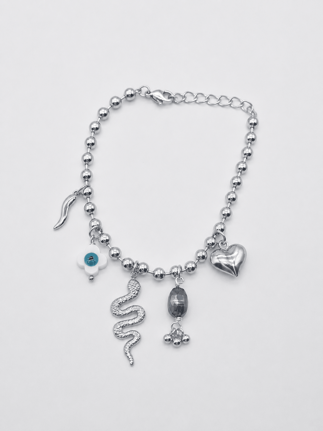 Bracciale Charme Luck Argentato