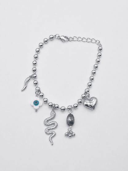 Bracciale Charme Luck Argentato