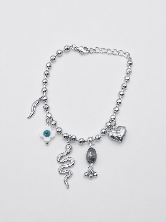Bracciale Charme Luck Argentato