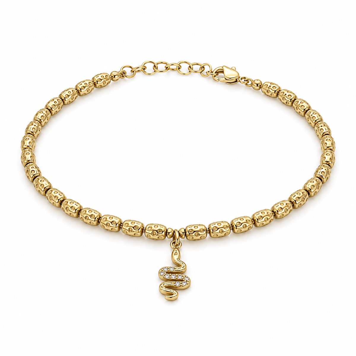 Bracciale Pepita Snake Dorato