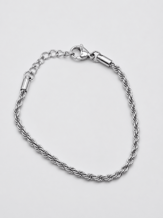 Bracciale Torchon Argentato