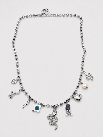 Collana Charme Luck Argento