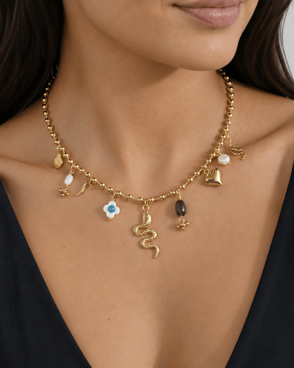 Collana Charme Luck Dorata