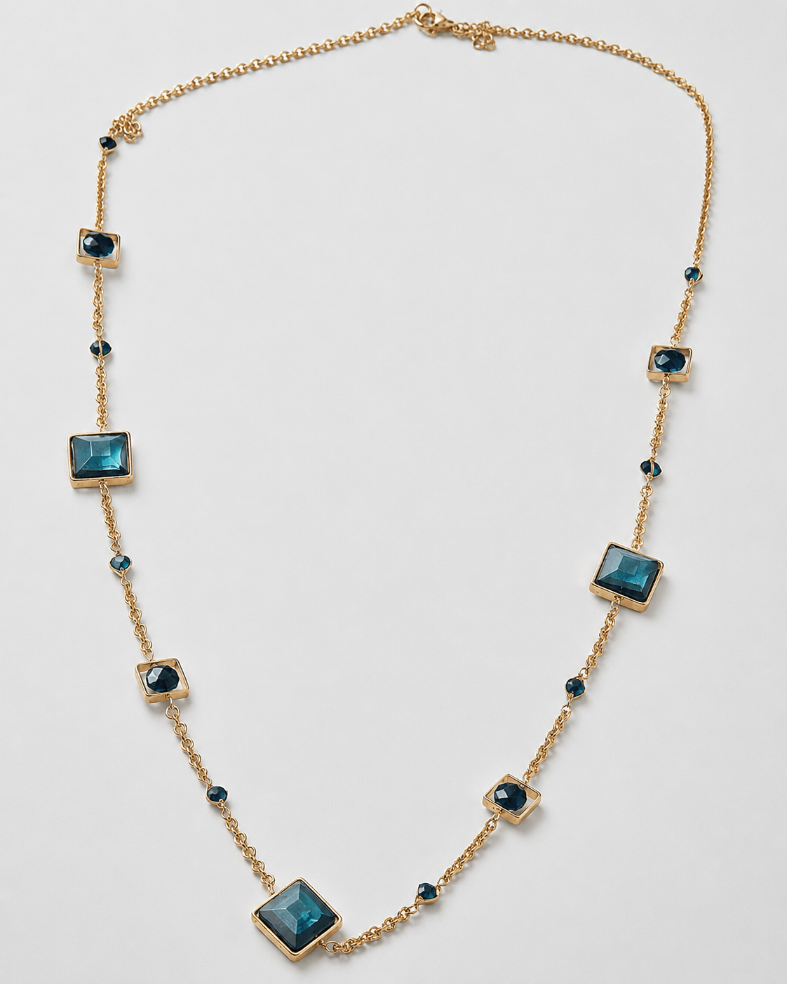 Collana Lunga Crystal Émeraude