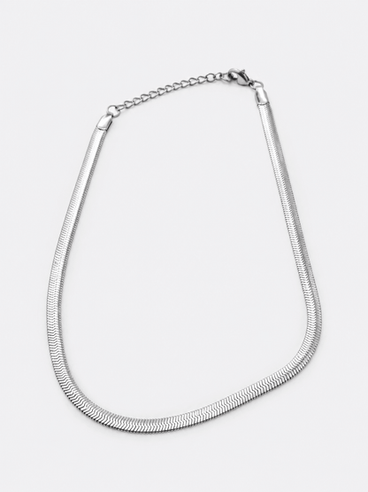 Collana Snake Argento