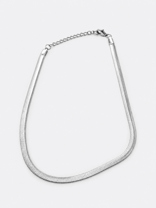 Collana Snake Argento
