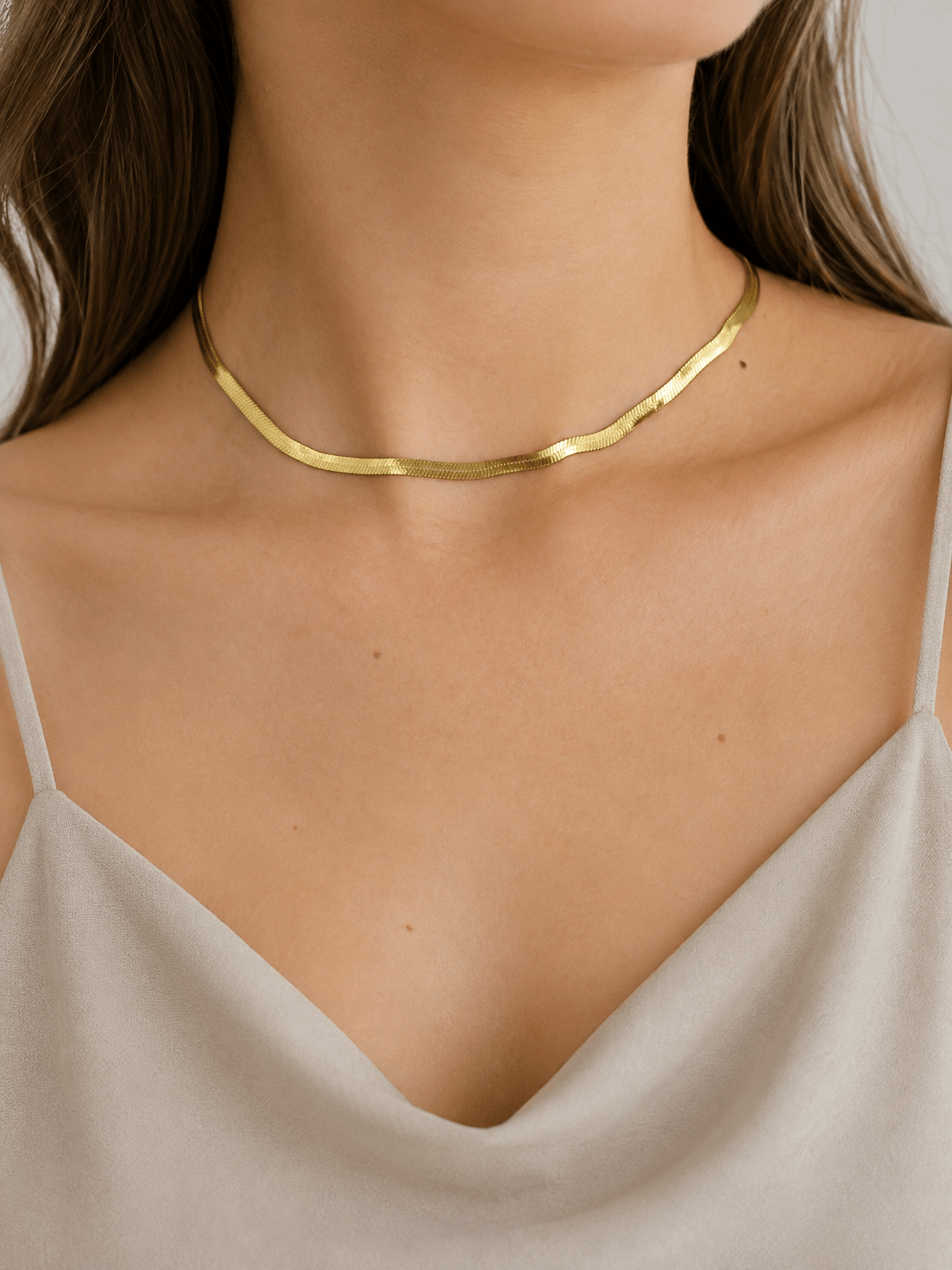 Collana Snake Dorata