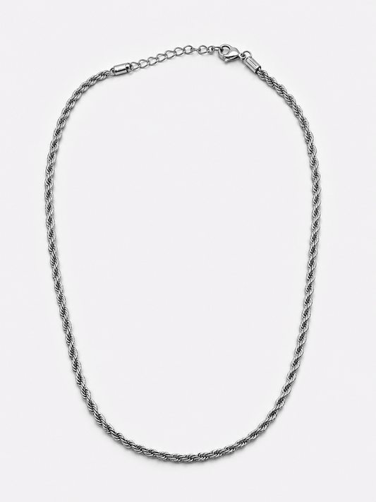 Collana Torchon Argento