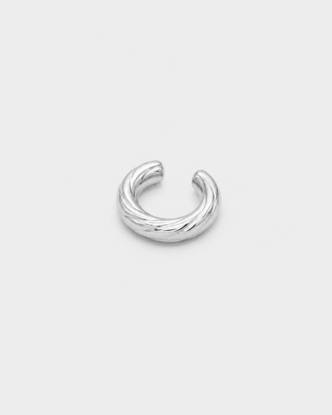 EarCuff Wave Argento