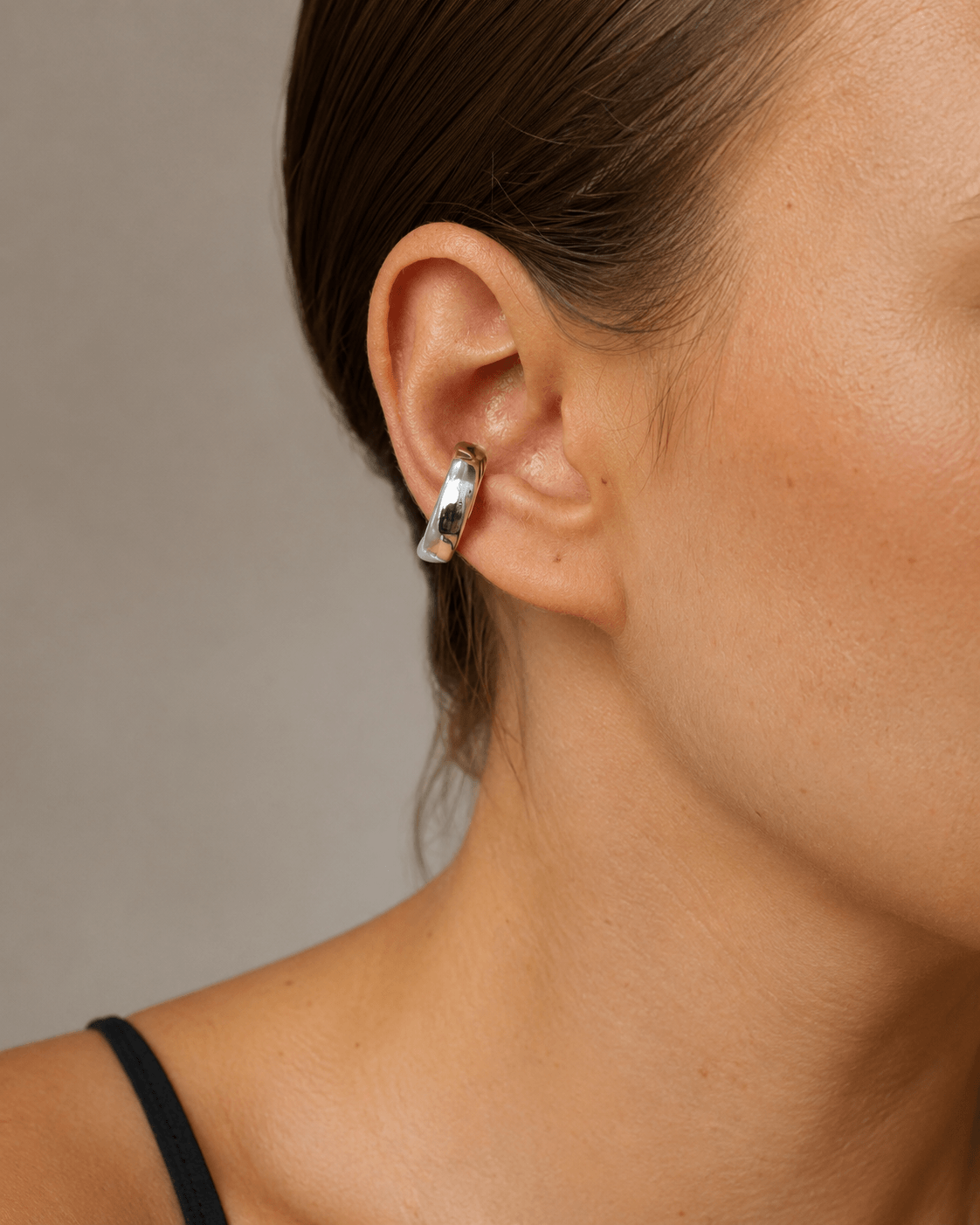 EarCuff Pure Argento